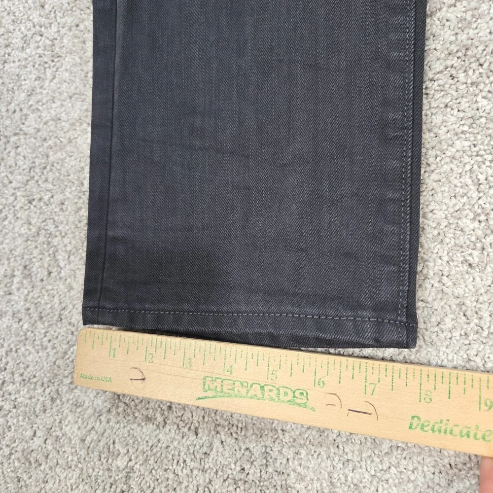 Levis 513 jeans Mens 36x30 Slim Straight Grey gray stretch Denim